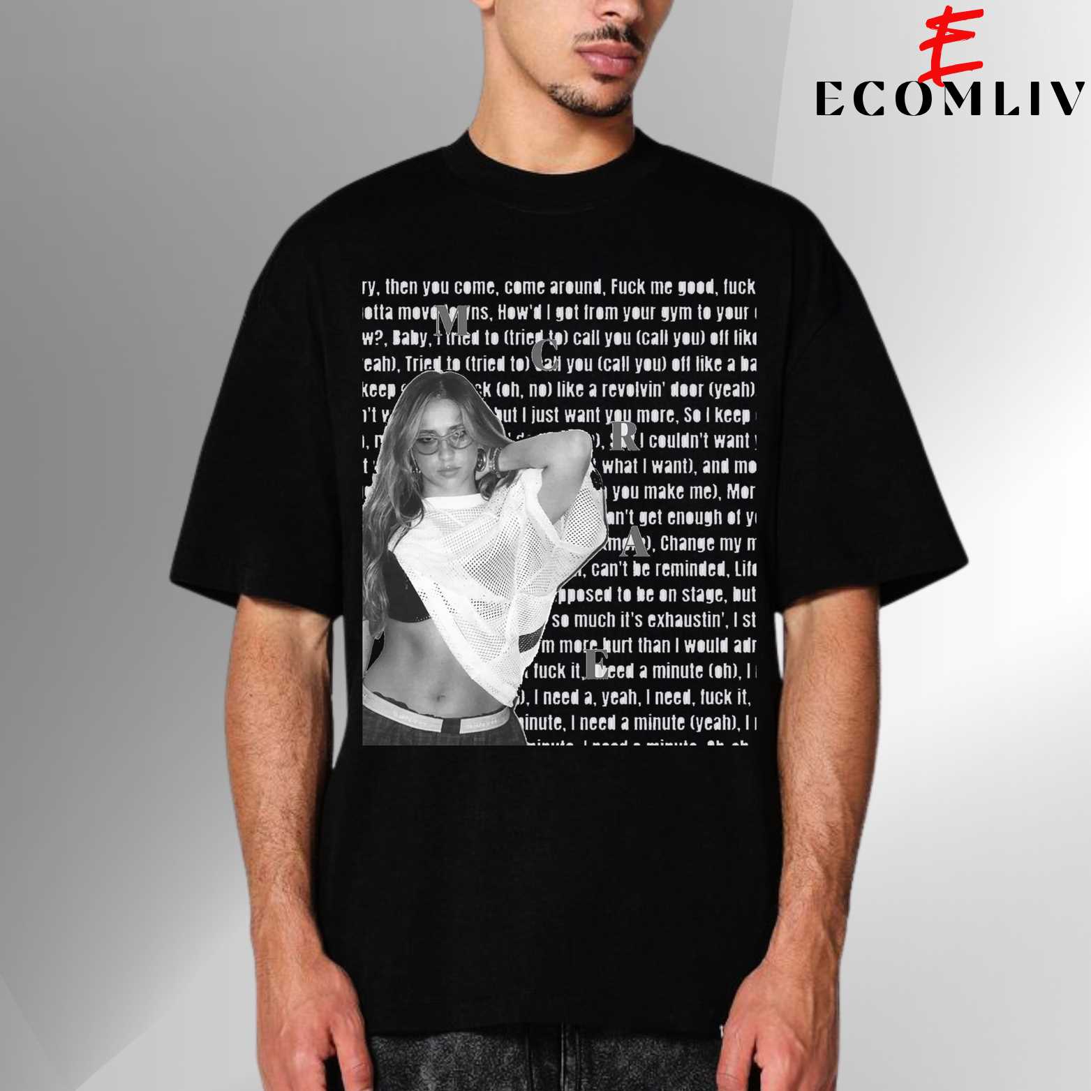 Tate Mcrae Greedy Lyric Vibe Shirt, Unisex T-Shirt